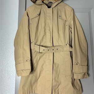Platinum Trench Coat